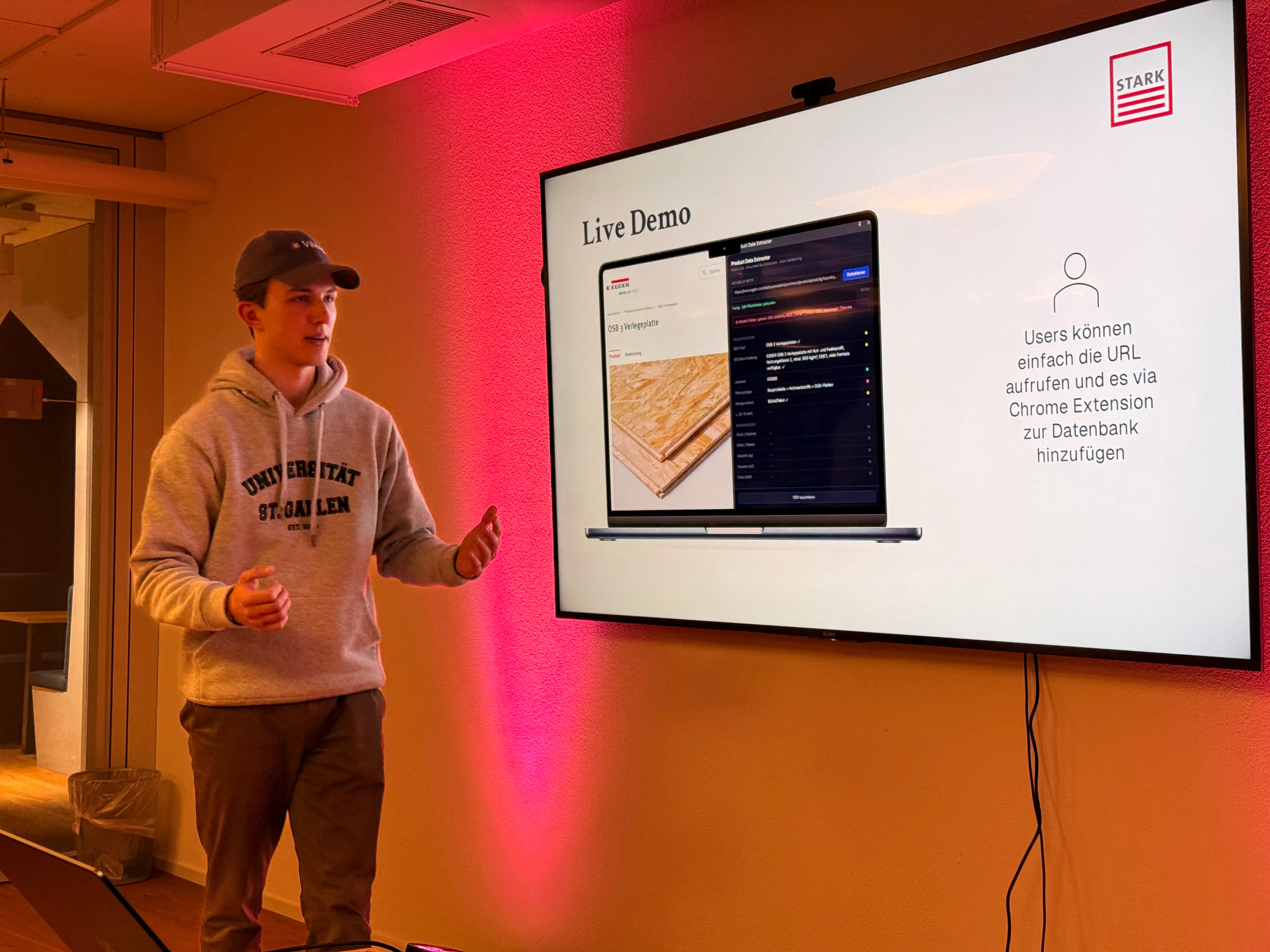 Our team at the valantic x IT rockt Coding Competition